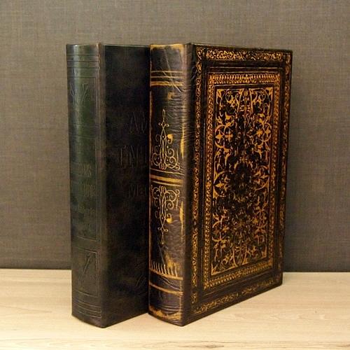BOOK BOX ブックボックス 2個セット(本型箱) (LLサイズ)／THE AMAZING INTERLUDE【取り寄せ品／納期1週間前後】