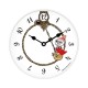 【ムーミン雑貨】MoominTIMEPIECES(ムーミンタイムピーシーズ) ウォールクロック／リトルミィ スイング【取り寄せ品／納期1週間前後】