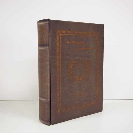 【背表紙オープン型】BOOK BOX ブックボックス(本型箱)(Lサイズ)／28287