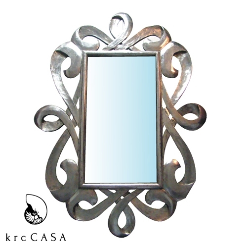 【送料無料】<krcCASA>WALL MIRROR ウォールミラー／スクエア【メーカー直送品】