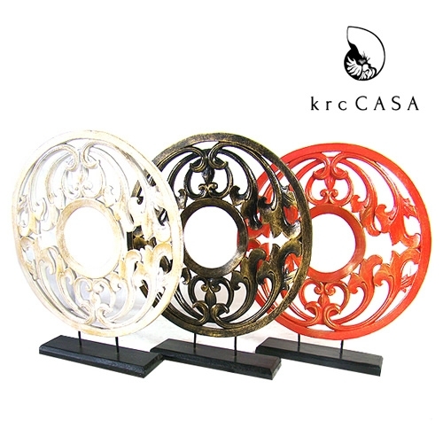 【送料無料】<krcCASA>WOOD ORNAMENT ウッドオーナメント【メーカー直送品】