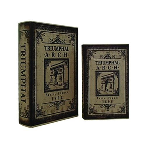 BOOK BOX ブックボックス 2個セット(本型箱)(特大LL・LLサイズ)／TRIUMPHAL【取り寄せ品／納期1週間前後】