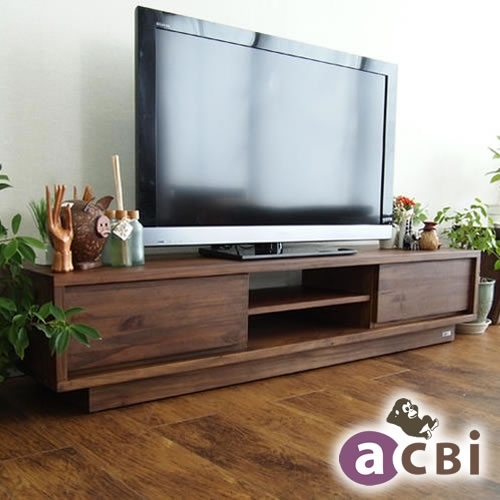 【送料無料】[acbi]チークテレビボード【メーカー直送品】