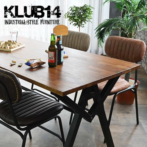 [KLUB14]チークダイニングテーブル／150㎝【メーカー直送品／納期10日前後】
