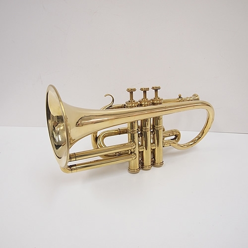 ブリキのおもちゃ楽器 ポケットトランペット