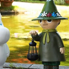 【送料無料】【ムーミン雑貨】ソーラーランタン ／スナフキン【取り寄せ品／納期1週間前後】