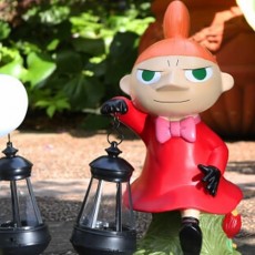 【ムーミン雑貨】ソーラーランタン／リトルミィ(小)【取り寄せ品／納期1週間前後】