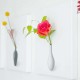 生きてるインテリア・ファブリックパネル×フラワーポット(アートボード)／IKEBANA-02【受注生産品／納期1週間前後】