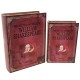 BOOK BOX ブックボックス 2個セット(本型箱)(LL・Lサイズ)／GONE WITH THE WIND【取り寄せ品／納期1週間前後】