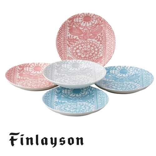 <Finlayson>フィンレイソン TAIMI(タイミ) 14cmプレート5枚セット