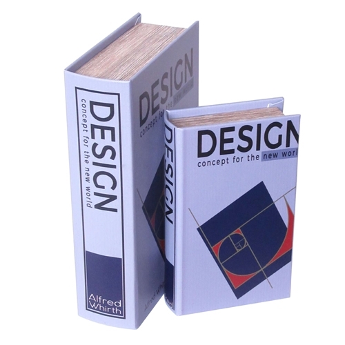 BOOK BOX ブックボックス 2個セット(本型箱) (LL・Lサイズ)／DESIGN concept for the world